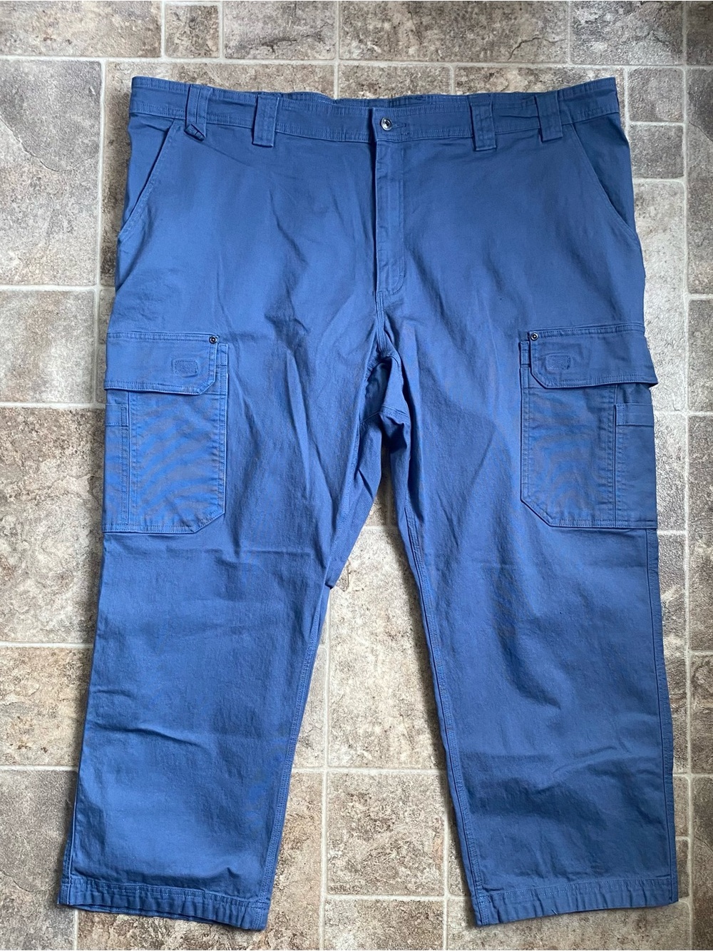 DuluthFlex Fire Hose Cargo Work Pants Relaxed Fit Blue Men’s 48x30 Workware